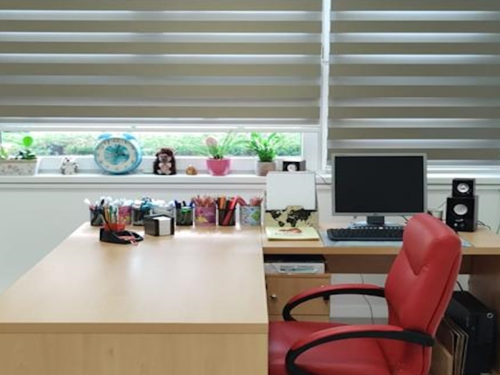 Spatii office cu rulouri textile