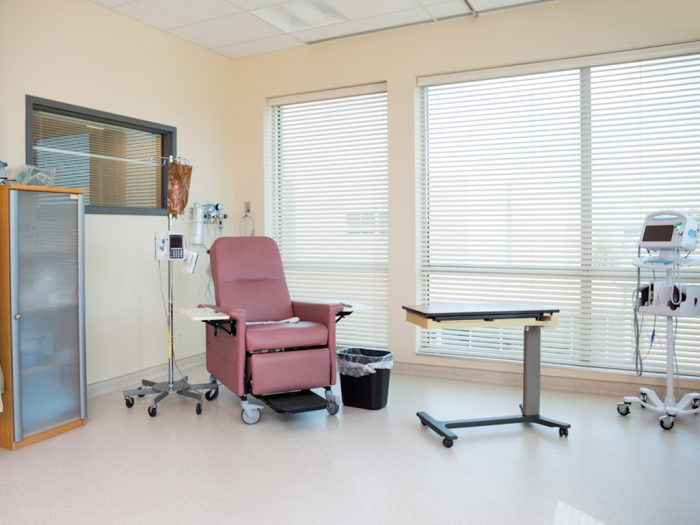 Cabinete medicale cu jaluzele orizontale